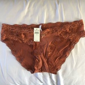 American Eagle Rust Orange Cheeky Underwear